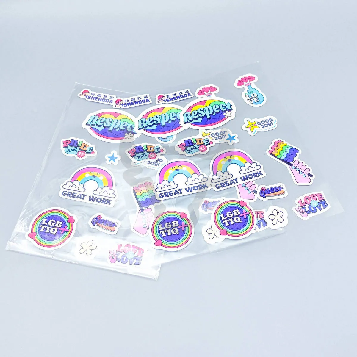 Stickers & Labels example