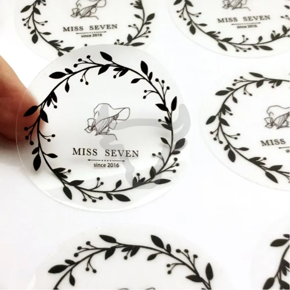 Transparent Stickers detail 3