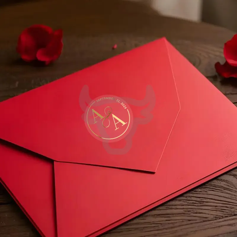 Clear label on a coloured envelope showing opaque printed detail.